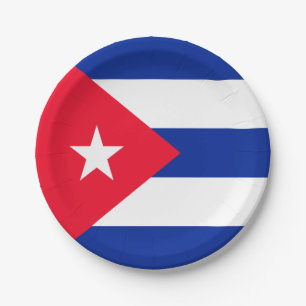 Cuba Paper Plate
