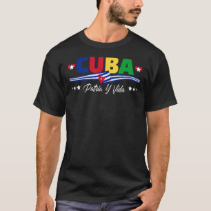 Cuba Patria Y Vida Freedom Cuban Movement Cause T-Shirt