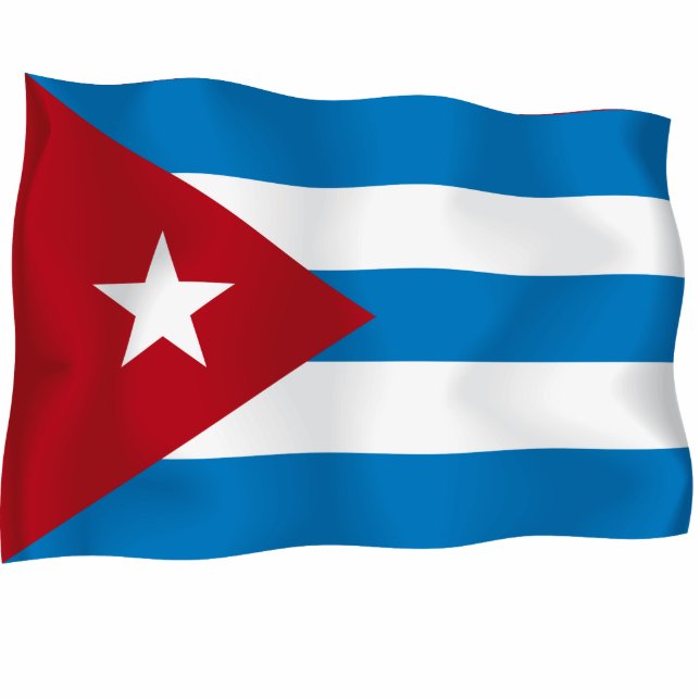 Cuba Photo Sculpture Magnet (Front)