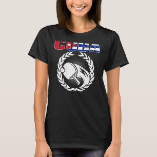 Cuba Ping Pong   Cuban Table Tennis Team Supporter T-Shirt