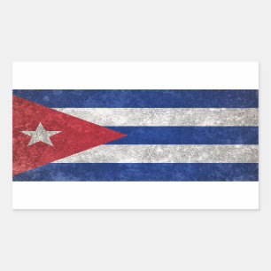 Cuba Rectangular Sticker