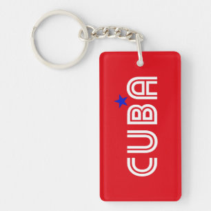 Cuba Retro  Key Ring
