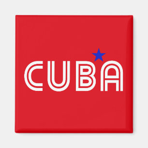 Cuba Retro Magnet