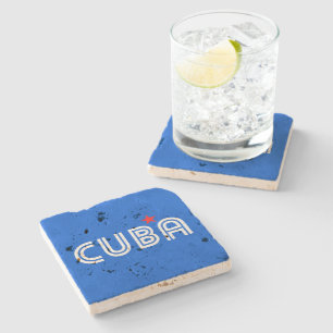 Cuba Retro   Stone Coaster
