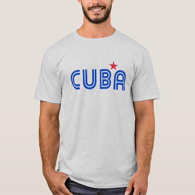 Cuba Retro T-Shirt (Front)