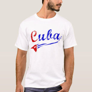 Cuba Shirt with Cuban Flag