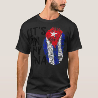 cuba shirt women Cuban Flag  man IT'S IN MY DNA Cu