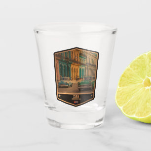 Cuba Shot Glass