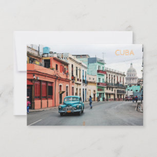 Cuba                  thank you card