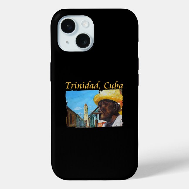 Cuba - Trinidad Cuban Cigar Art Case-Mate iPhone Case (Back)