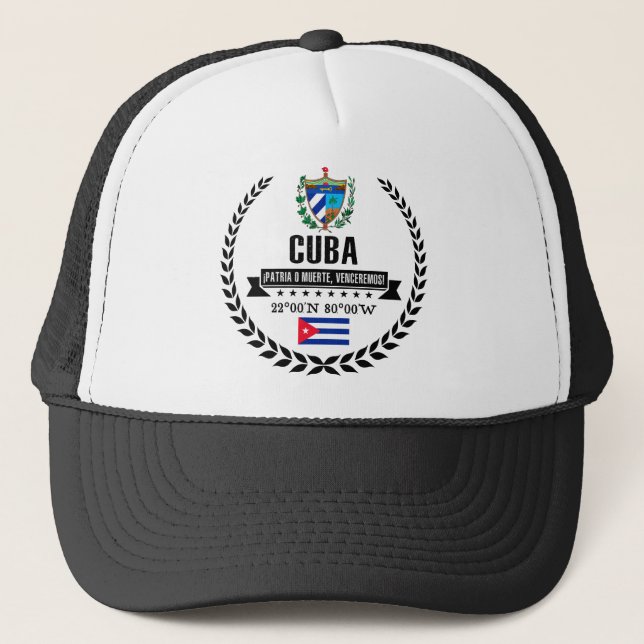 Cuba Trucker Hat (Front)
