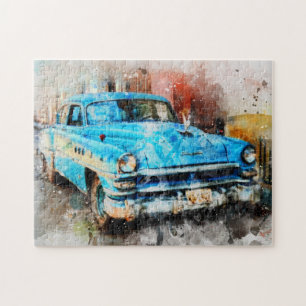 Cuba - vintage cars jigsaw puzzle