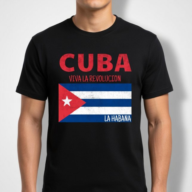 Cuba Viva La Revolucion T-Shirt (Creator Uploaded)