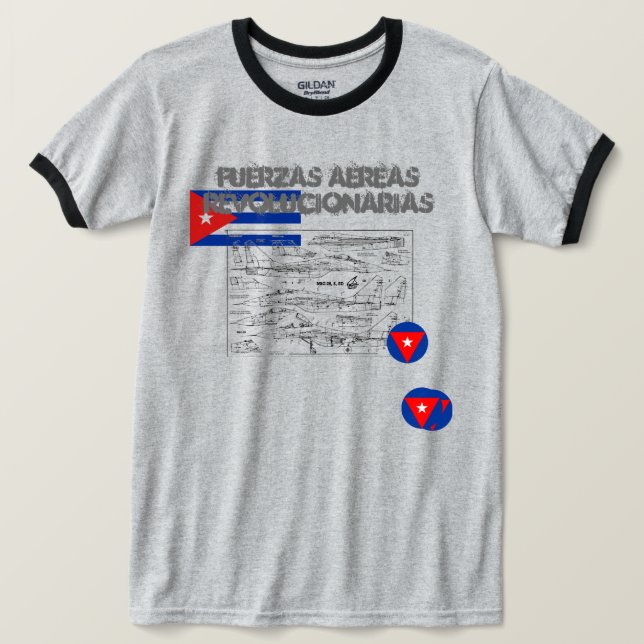Cuban air force T-Shirt (Design Front)