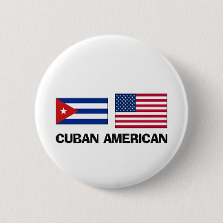 Cuban American 6 Cm Round Badge