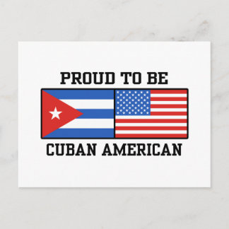 Cuban American Postcard
