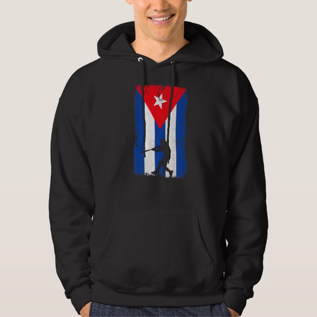 Cuban Boxing  Cuba Flag   1 Hoodie (Front)
