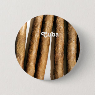 Cuban Cigars 6 Cm Round Badge