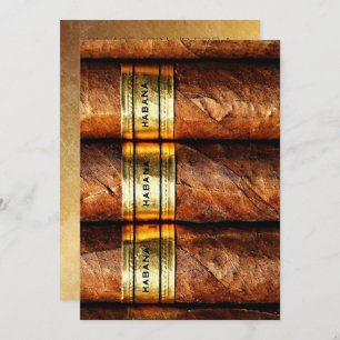 Cuban Cigars Habana Invitation