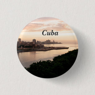 Cuban Cityscape 3 Cm Round Badge