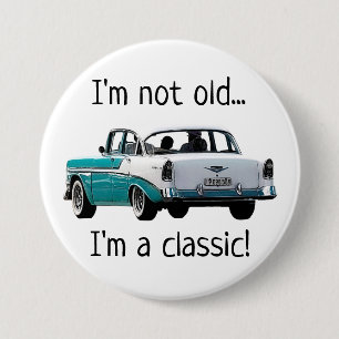 Cuban Classic Car 7.5 Cm Round Badge