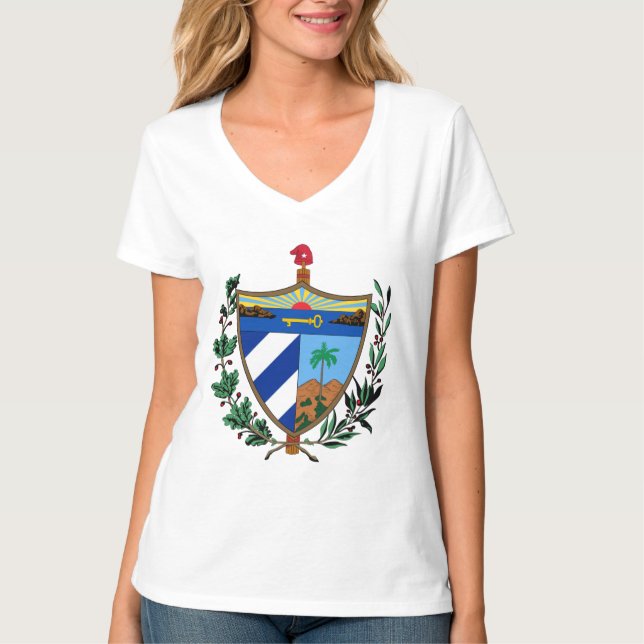 Cuban coat of arms T-Shirt (Front)