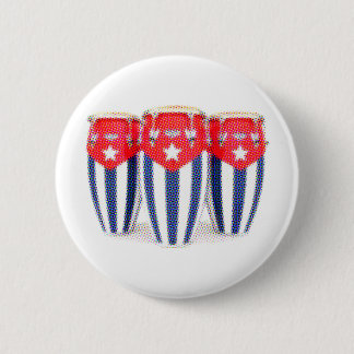 Cuban Congas 6 Cm Round Badge