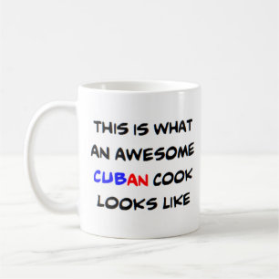 cuban cook, awesome coffee mug