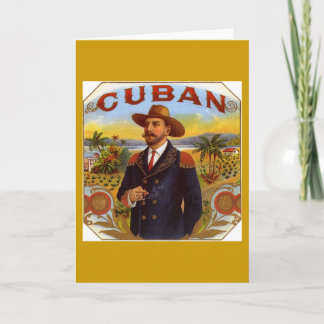 Cuban Cultural Greeting Card