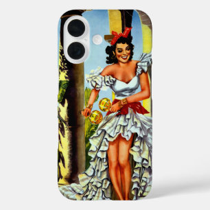Cuban Dancer Vintage Travel iPhone 16 Case