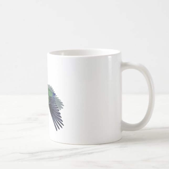 Cuban Emerald Hummingbird Coffee Mug (Right)