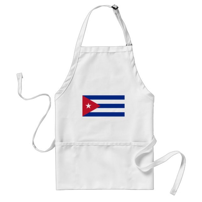 Cuban Flag - Bandera Cubana - Flag of Cuba Standard Apron (Front)