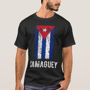 Cuban Flag Camaguey Cuban Pride T-Shirt