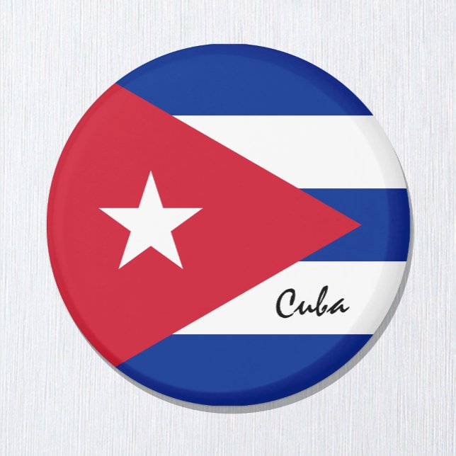 Cuban Flag Magnet, holiday, Cuba Magnet (Creator Uploaded)