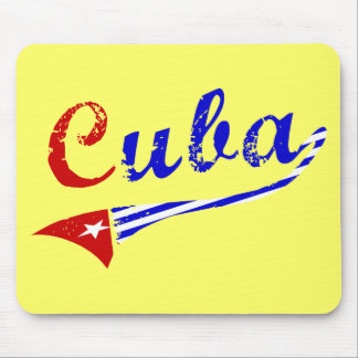 Cuban Flag Mouse Mat