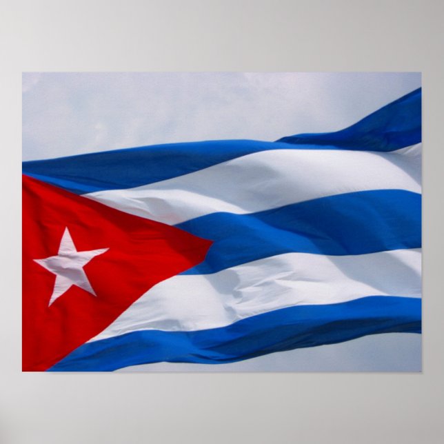 cuban flag poster (Front)