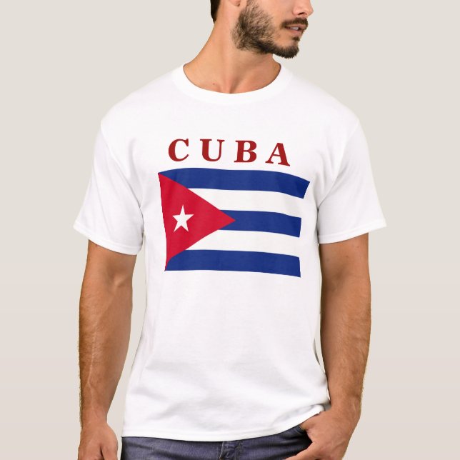 Cuban Flag T-Shirt (Front)