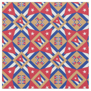 Cuban Flag & Trendy Cuba Fabric fashion GLD