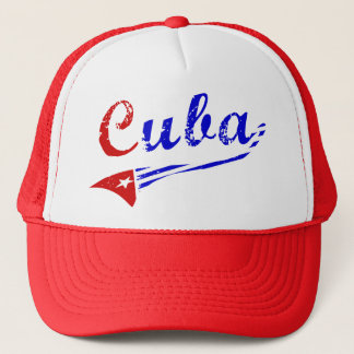 Cuban Flag Trucker Hat