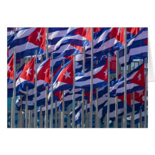 Cuban flags, Havana, Cuba