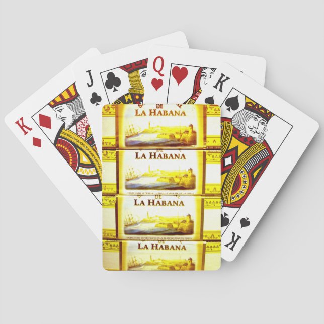 Cuban La Habana Cigars | Playing Cards (Back)