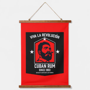 Cuban Libre Rum Drinkers Revolution  Hanging Tapestry