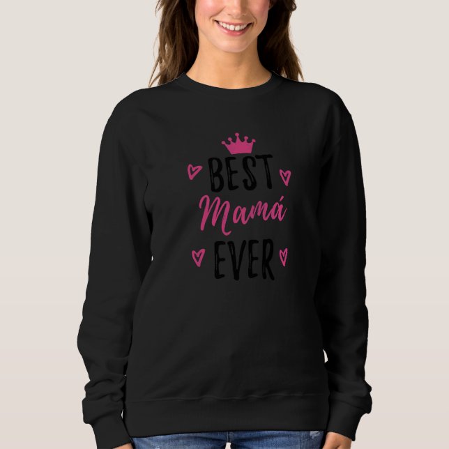 Cuban Mama Mum Sweatshirt (Front)