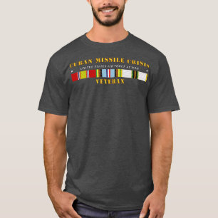 Cuban Missile Crisis w AFEM COLD SVC USAF T-Shirt