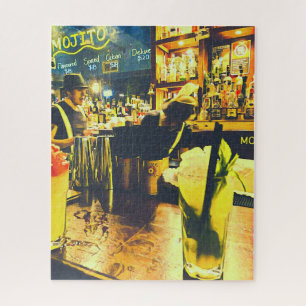 Cuban Mojito bar Jigsaw Puzzle