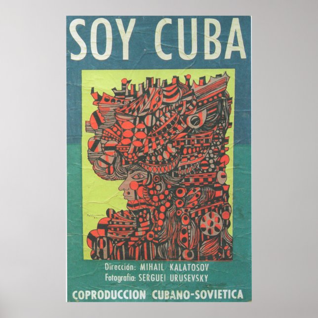 Cuban Movie Poster Cuban Film Poster (Front)
