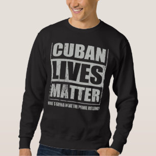 Cuban Pernil Relleno Cuban Food Speciality Cuisine Sweatshirt