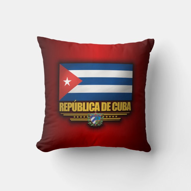 Cuban Pride Cushion (Front)