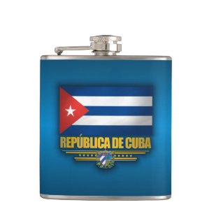 Cuban Pride Hip Flask