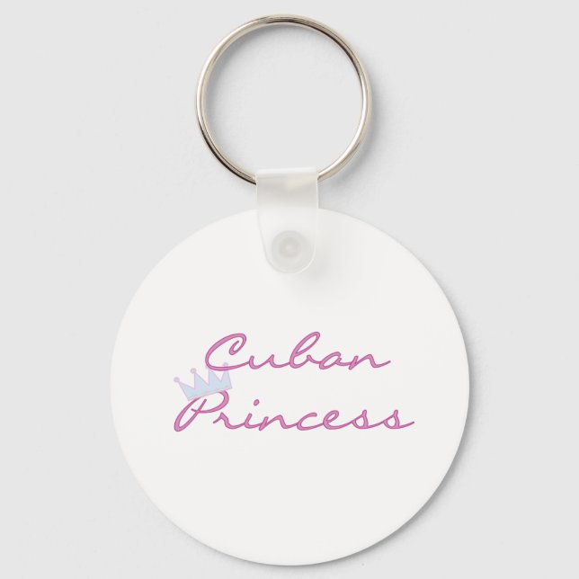 Cuban Princess Key Ring (Front)